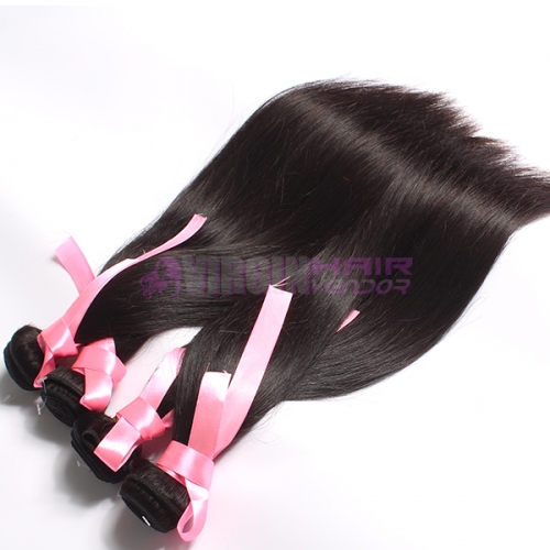Top grade wholesale straight  peruvian remy hair bundles virgin human hair