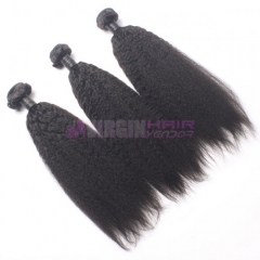 Kinky Straight Brazilian Virgin Hair