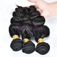 Black women buy Brazilian human hair weave from china loose wave