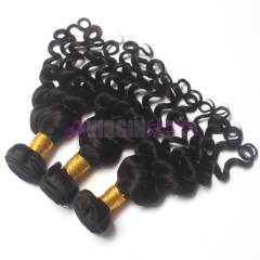 Virgin Hair Vendor short hair malaysian loose curly hair extension