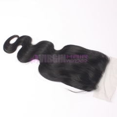 8-18 Inch Good Grade 4x4 inch Silk Base Lace Closure Body wave Free part & Middle part three part
