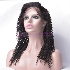 Lace Frontal Wig, 150% destiny 100% virgin human hair lace frontal wig different styles natural color
