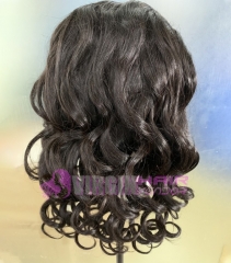 Super grade 8-24inch Body Wave lace frontal wig 100% virgin brazilian hair in stock factory supplier