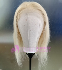 Super grade 8-24inch Straight lace frontal wig 100% virgin brazilian hair in stock factory supplier