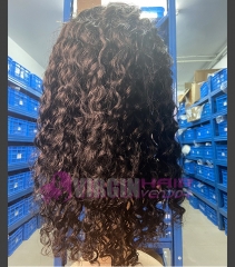 Headband wig ,100% remy human hair . curly style 10-30inch