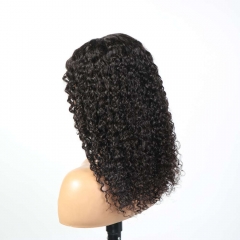 New Style Wig For Black Women Glueless V part Jerry Curl Wig Human Hair Peruvian V part Raw Hair Vendors