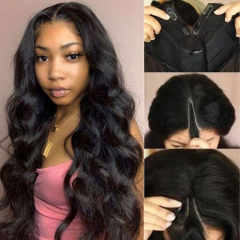 Body Wave V Part Wig 28 Inch Glueless Wig Brazilian Body Wave Hair Upgrade Wig V Part Wig Human Hair