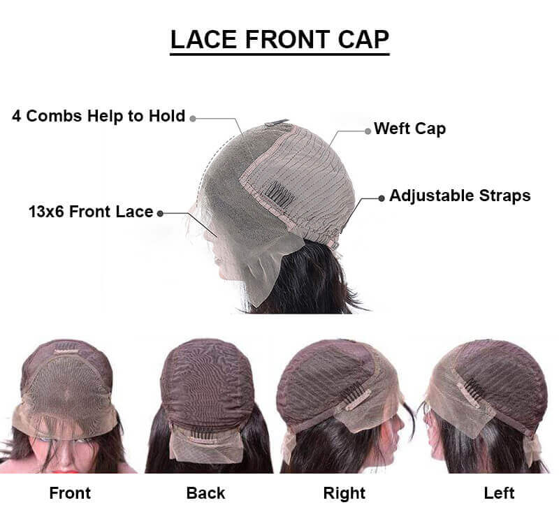 frontal wig cap construction
