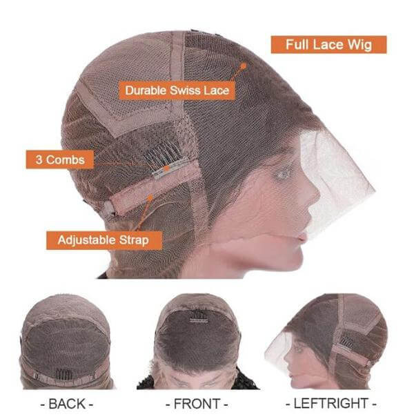 full lace wig cap construction