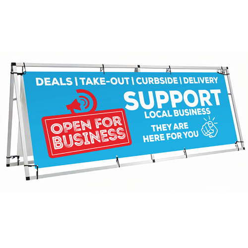 Outdoor advertising trade show A-Sign &A Frame & A BANNERS