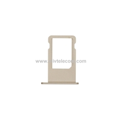 Gold Nano Sim Card Tray Holder Connector for iPhone 6s