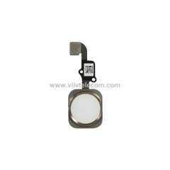 Home Button Flex Cable and Touch Fingerprint ID Sensor For iPhone 6 Plus & 6 - Gold
