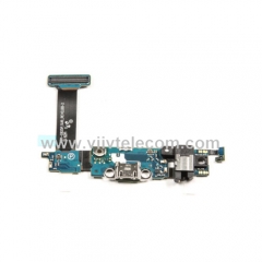 Charging Port USB Dock Flex Cable with Microphone Replacement for Samsung Galaxy S6 Edge G925P