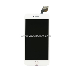 LCD Screen Display Complete Full Assembly With Small Parts for iPhone 6 Plus -White/Silver