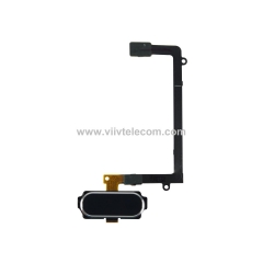 Home Button Touch ID Flex Cable Replacement For Samsung Galaxy S6 Edge - Black Sapphire