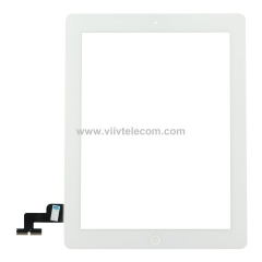 Touch Screen Digitizer with Home Button Assembly for iPad 2 2nd Gen - White