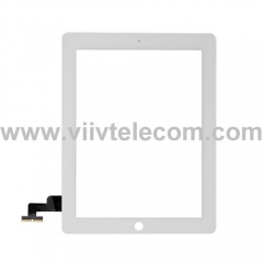 Touch Screen Glass Digitizer Lens Replacement For iPad 2 2Gen - White