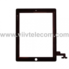 Touch Screen Glass Digitizer Lens Replacement For iPad 2 2Gen - Black