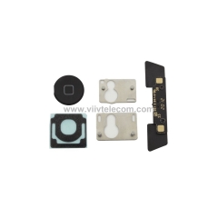 Black Home Button Assembly for iPad 2nd, 3rd Gen