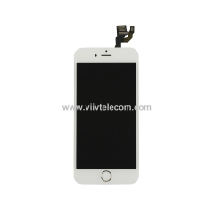 LCD Screen Display Complete Full Assembly With Small Parts for iPhone 6 - White/Gold