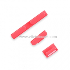 Rear Case Button Set for iPhone 5c - Pink