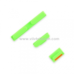 Rear Case Button Set for iPhone 5c - Green