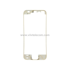 Front Frame with Hot Glue for iPhone 5s - White