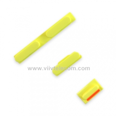 Rear Case Button Set for iPhone 5c - Yellow