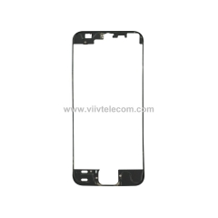 Front Frame with Hot Glue for iPhone 5s - Black