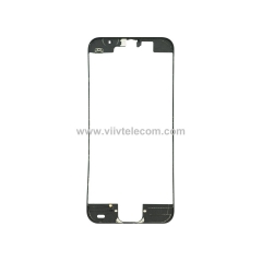 Front Frame with Hot Glue for iPhone 5c - Black