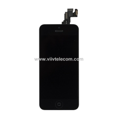 LCD Screen Display Complete Full Assembly With Small Parts for iPhone 5c - Black
