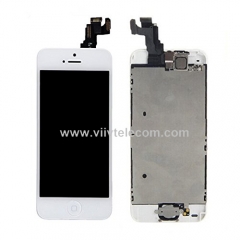 LCD Screen Display Complete Full Assembly With Small Parts for iPhone 5c - White