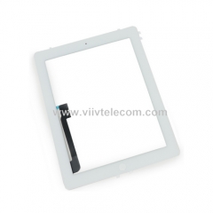 Touch Screen Digitizer with Home Button Assembly for iPad 3 - White