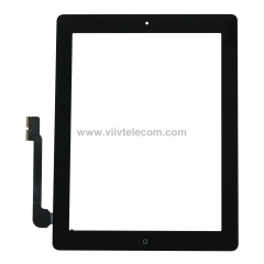 Touch Screen Digitizer with Home Button Assembly for iPad 4 - Black