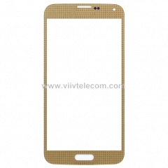 Gold Touch Screen Digitizer Glass Lens for Samsung Galaxy S5 i9600 G900 G900A G900P G900R4 G900T G900V