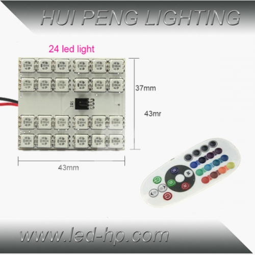 24smd 5050 RGB Panel LED with controller