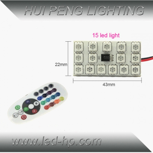15smd 5050 RGB Panel LED with controller