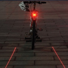 自行车平行激光尾灯