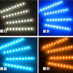 4 seats led atmosphere light single color