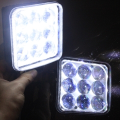27w LED Work Light （3 Wires, adjust High Brightness and Low Brightness）