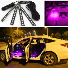 Front 2 seats led atmosphere light single color