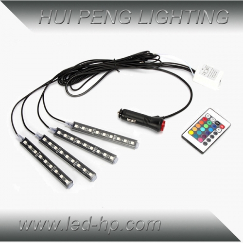 4 seats led atmosphere light RGB color