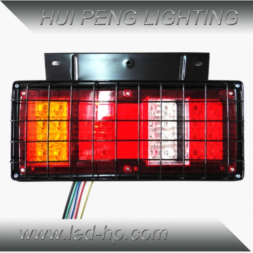 Truck LED Tail Light with metal frame