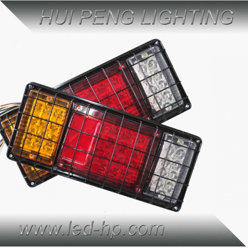 LED Tail Light with metal frame