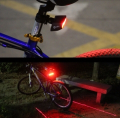 Wireless controller Bicycle Tail Light+Turning Signal