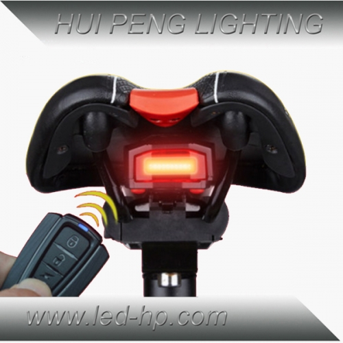 Anti-theft with a bell USB charging led laser blasting alarm warning light