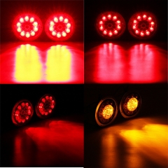 19leds Dual Color Trailer Tail Light