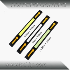 COB DRL+Yellow/Blue Turning Signal