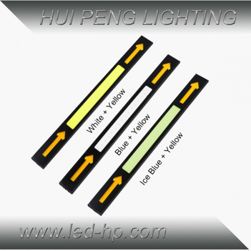 COB DRL+Yellow/Blue Turning Signal