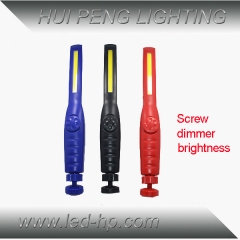 10W COB Screw Emergency Flashlight